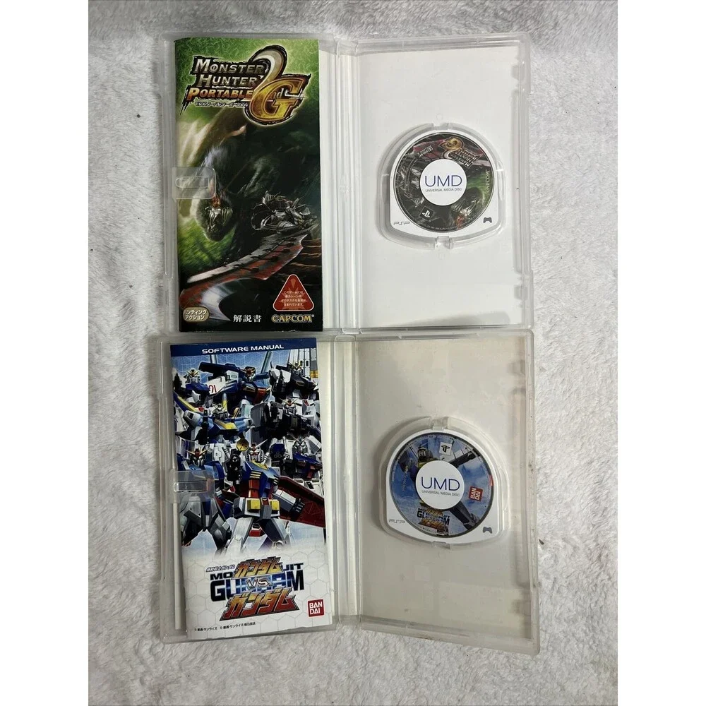 Japan PSP Lot Sengoku Basara: Chronicle Heroes Monster Hunter Gundam Tokyo Mono